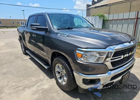 2020 Ram 1500 Big Horn/Lone Star z USA, uszkodzony, nr VIN 1C6RREFT3LN117968